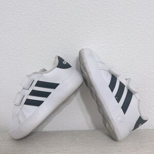 Adidas Grand Court 2.0 CF I White Black GW6527 Size 9K New In Box